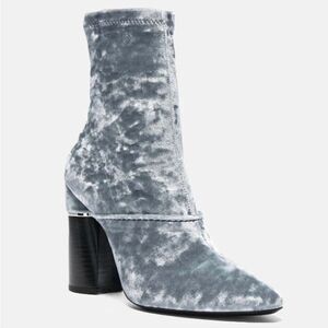 Philip Lim Aqua Velvet HighHeel Boots